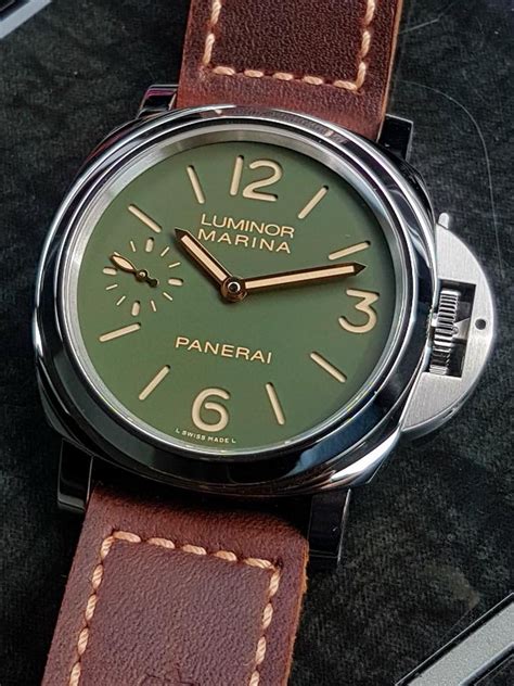 panerai green watch|Panerai watches official website.